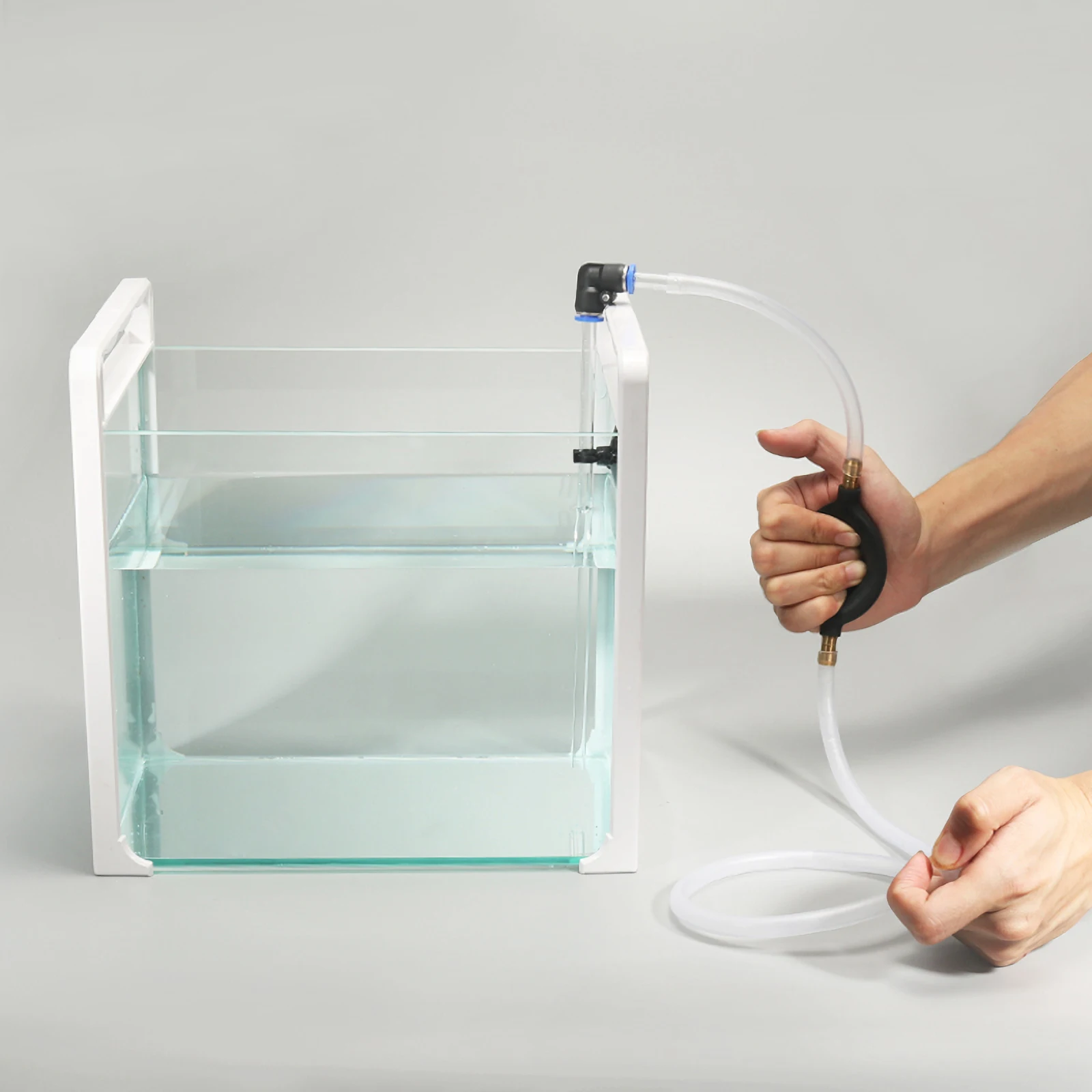 

Aquarium Siphon Pump Fish Tank Water Changer Cleaner Tube Gravel Filter Long Pipe Safe Fish Efficient Waste Removal Premium