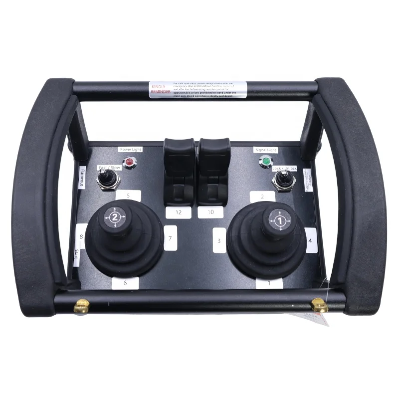 New Arrival Concrete Pump Truck Radio Proportional Crane Hydraulic 6 Joysticks Industrial Wireless Remote Control