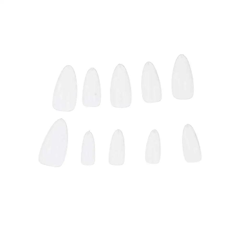 Estuche para herramientas de decoración de uñas, cápsula para manicura, molde para uñas postizas, extensión de uñas postizas, uñas artificiales largas, cobertura completa de puntas de uñas