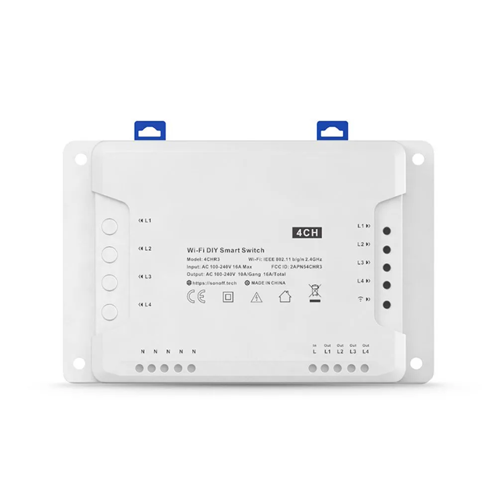 Módulo Interruptor De Luz WiFi, Canal De Luz, Fácil De Dispositivos De Alcance