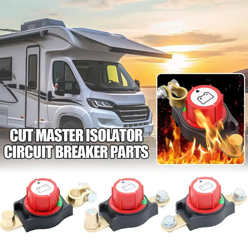 

Battery Disconnect 3/8 Inch British Standard Car Power Cut Off Isolator Master For Auto Modification Button