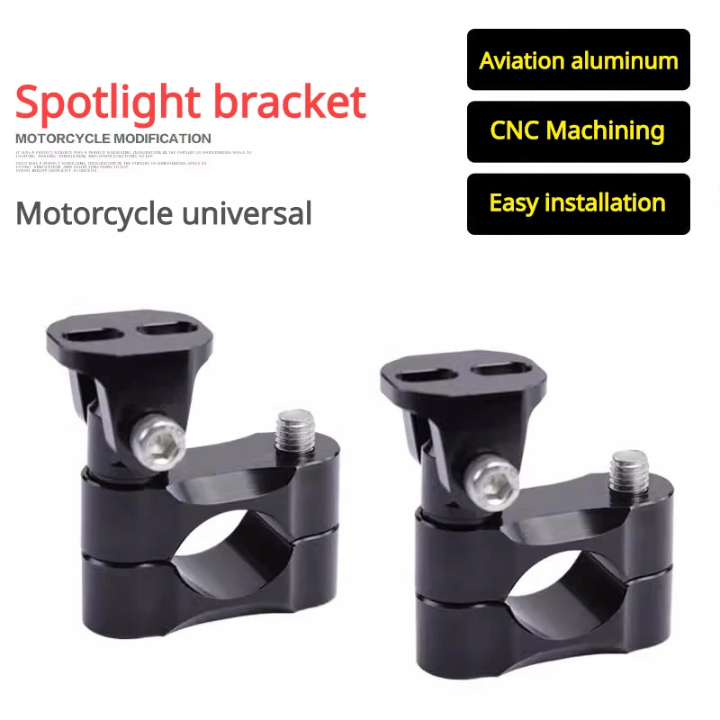 

LED Auxiliary Lights Bracket Fog Lamp Supporter for BMW KAWASAKI YAMAHA HONDA Suzuki for Universal Motorcycles Motor Accessories