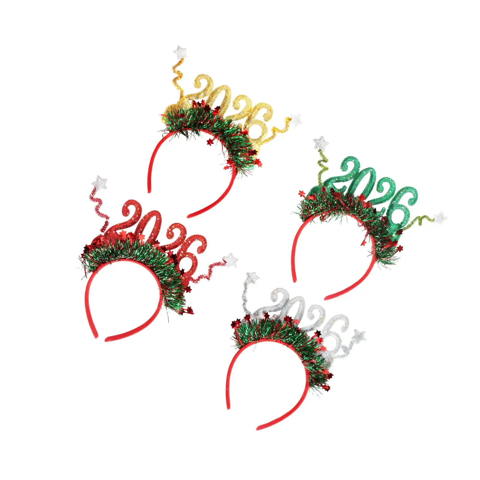 

Рождественская повязка на голову, рождественские аксессуары для волос, головные уборы, повязки для волос, головной убор для фестиваля, юбилея, костюм, сувениры для вечеринок