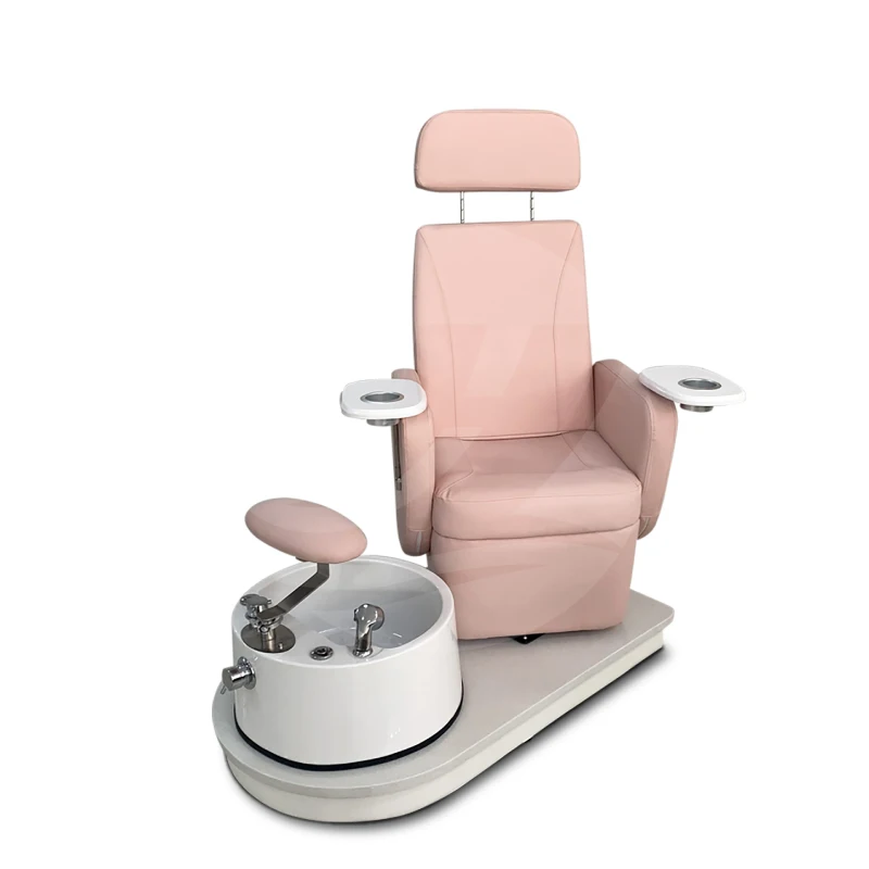 Bestseller Whirlpool Magnetischer Jet Nagelstudio-Manikürestation Fußbad-Spa Pedikürestuhl Keramikbecken Mit Massage Luxusausführung