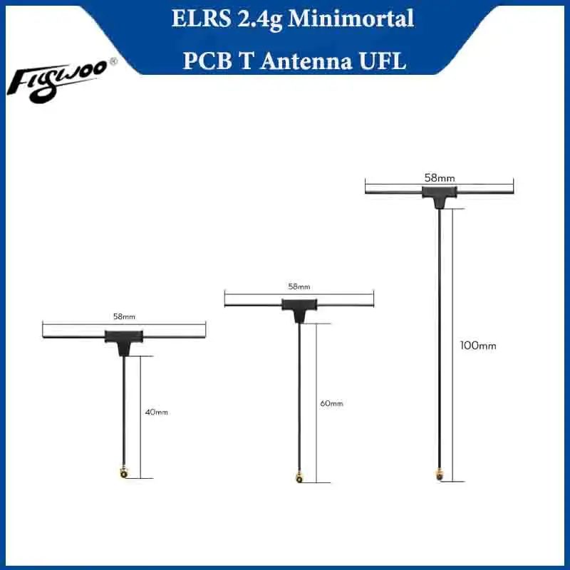 

Flywoo ELRS 2.4g Minimortal PCB T Antenna UFL Accessories RC