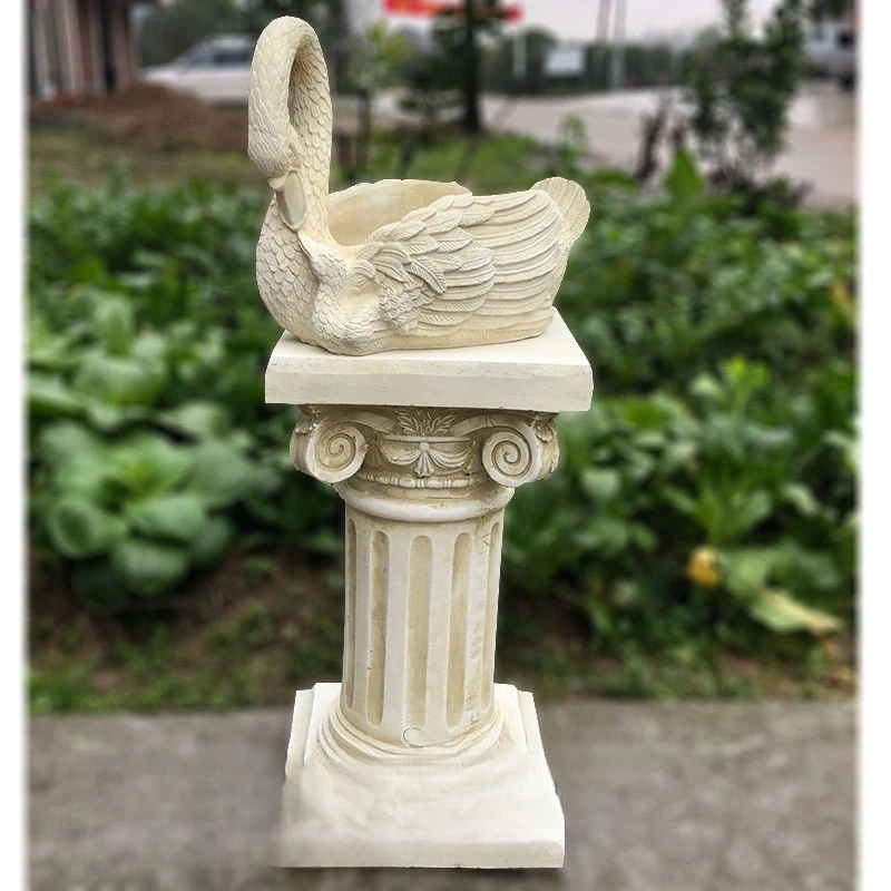 

Кашпо для суккулентов JC в европейском стиле «Римская колонна» для дома и сада, для интерьера и экстерьера, для американского дома