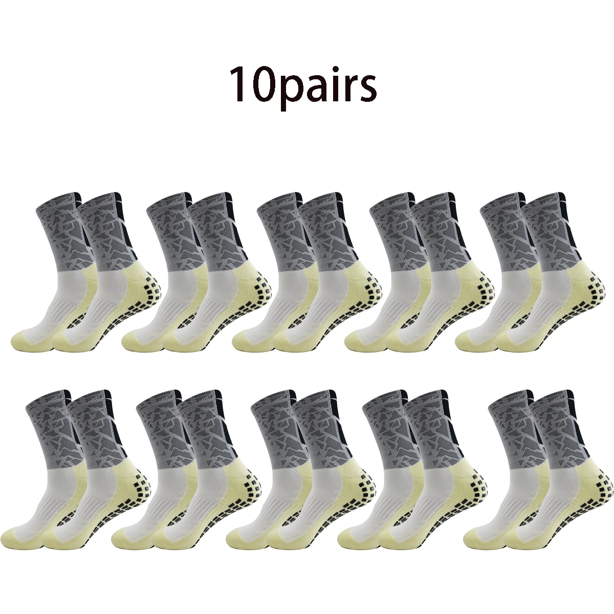 10 Paar Kombination Fußball training rutsch feste Socken atmungsaktive Docht wirkung Schweiß