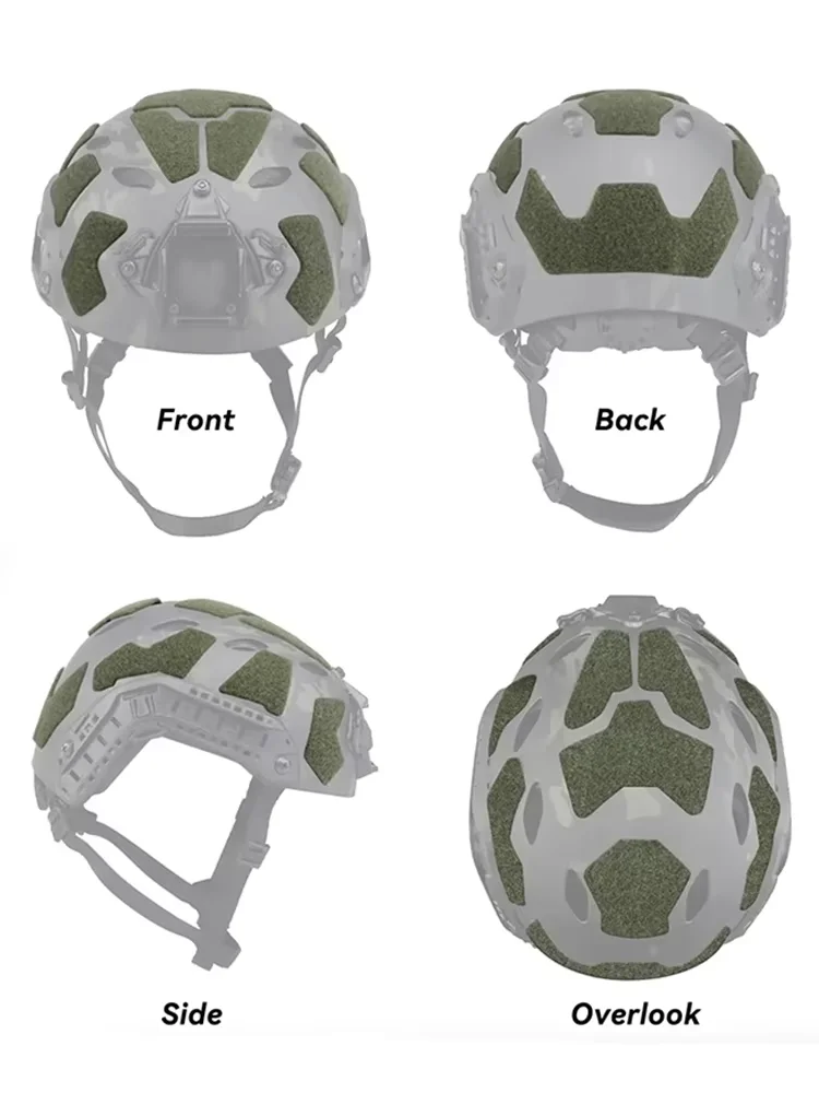 FAST Tactical Helmet Magic Sticker, Universal Tape Helmet Pad, for Quick Tactical Helmet Accessories