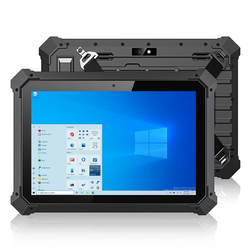 MSDurable Windows 11 Pro Tablet Pc 10 Inch 8GB/128GB RJ45 HDMI Output RFID Biometric Fingerprint 2D Scanner Rugged Windows Table