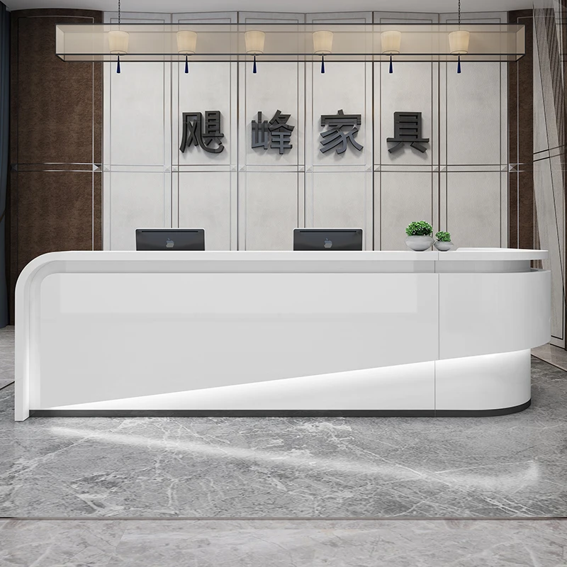 Hotels Standing Reception Desk Lectern Modern Supermarket Hotel Front Desk Simplicity Massage Meuble Caisse Bar Furniture