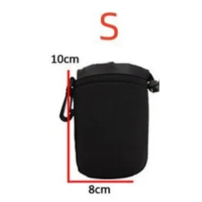 

4 Pcs S/M/L/XL Camera Lens Pouch Bag Camera Lens Pouch Bag Tarp Camera Replacement Parts Accessories-ABIU