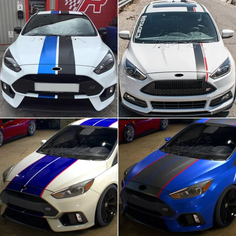 

Автомобильная виниловая наклейка для Ford Focus, украшение кузова, модификация, спортивные наклейки, декор, автоаксессуары