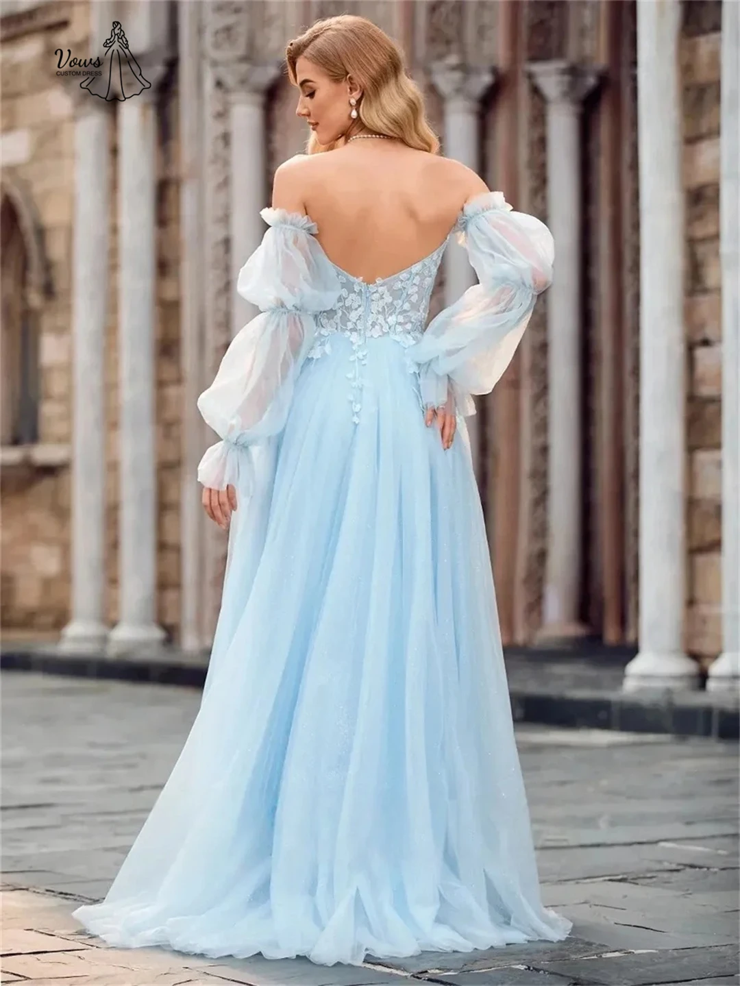 

Платья с разрезом Vows, бальное платье на заказ, элегантные вечерние платья для свадьбы, женское платье для выпускного вечера с цветочным узором, роскошное