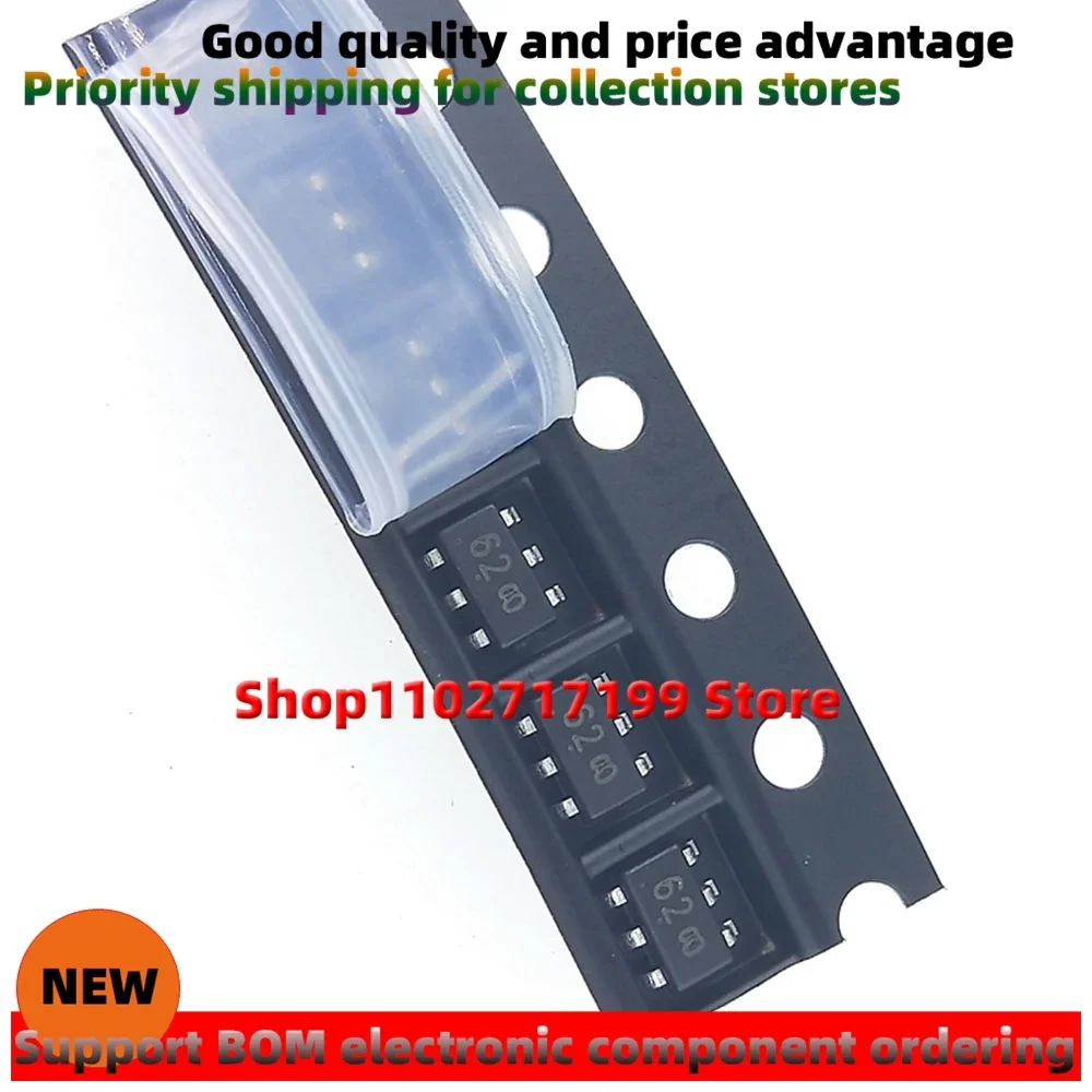 100PCS/LOT SZNUP2201MR6T1G Silkscreen 62   SOT-23-6 New ESD/TVS electrostatic protection diode
