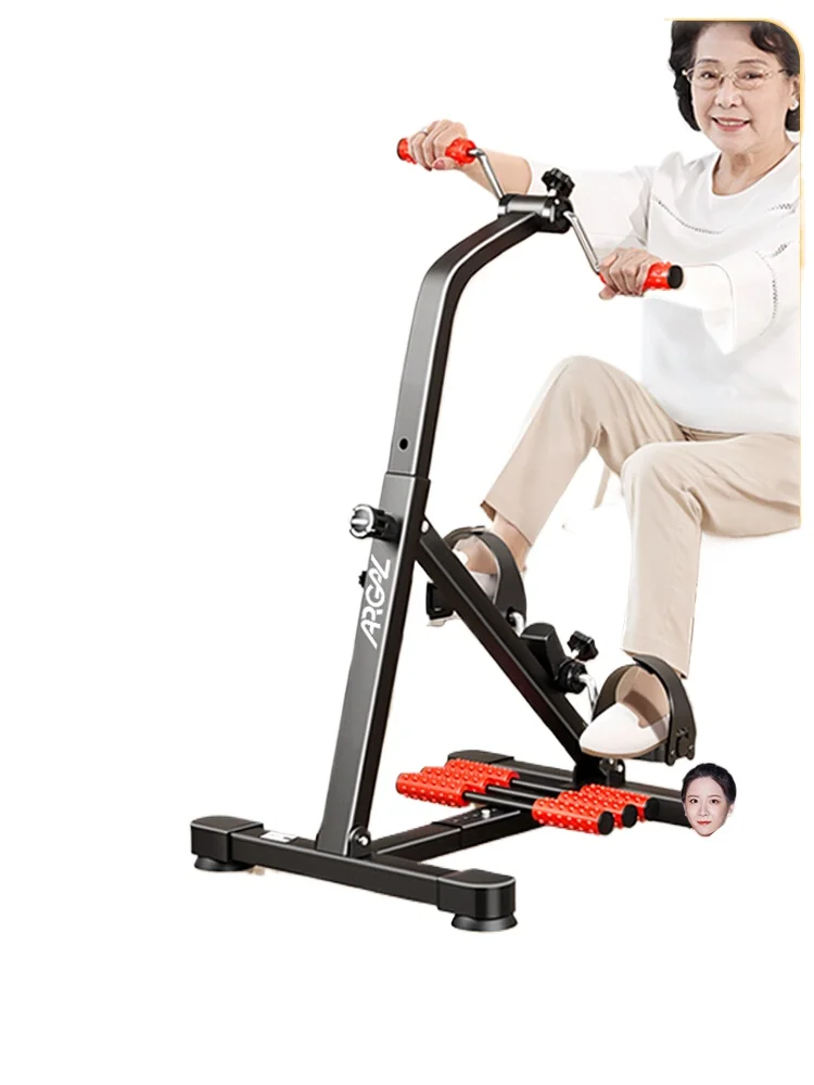 

Home Use for Rehabilitation Training of Elderly Stroke Patient with Foot Pedal Bicycle Rehabilitation Training Equipment