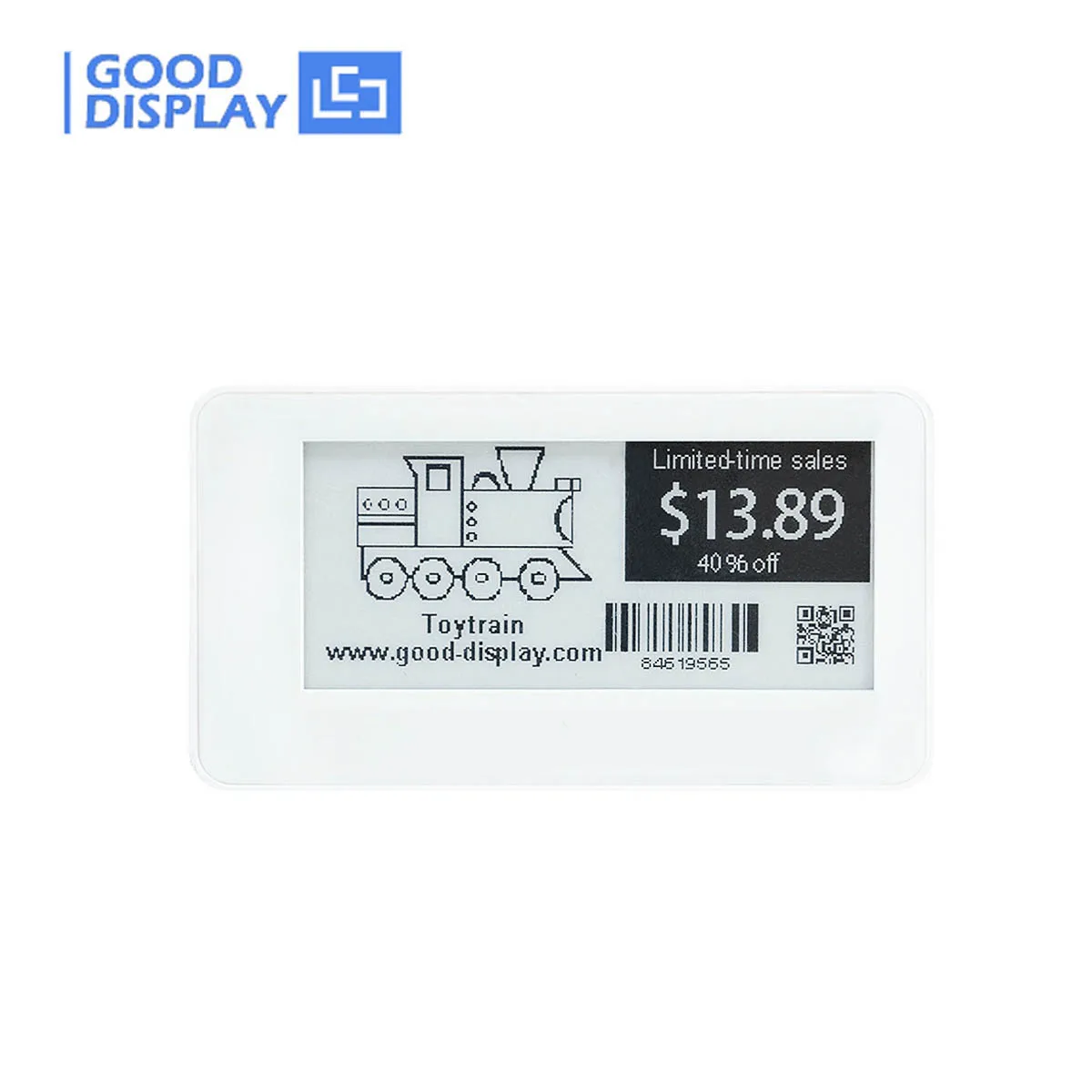 

2.9 Inch Wireless NFC E-Paper Display ESL Tag NFC-Powered No Battery Required Multi-Color E-Ink Electronic Shelf Label