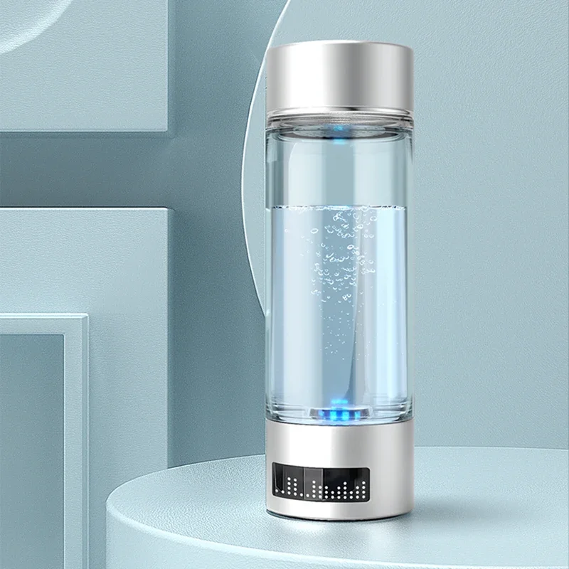 

z Smart Rechargeable 3000-5000ppb Healthy Drinking Bottle Hydrogen Rich Water Ionizer Hydrogen Water Cup