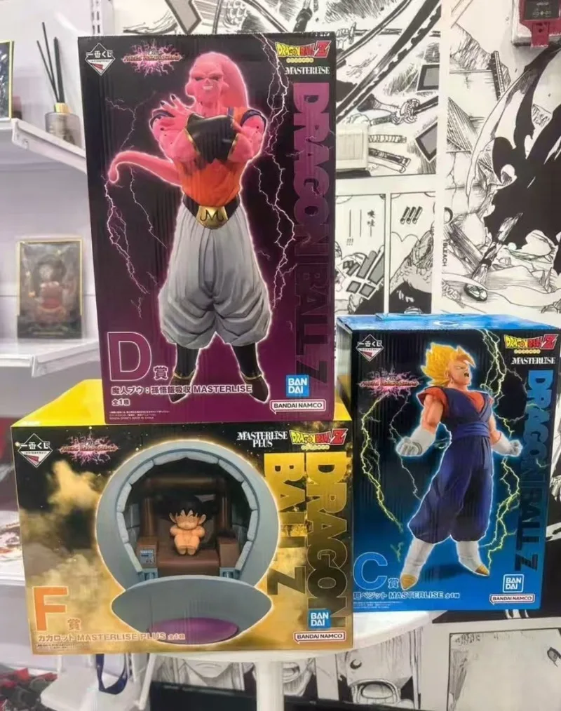 

In Stock Original Bandai Ichiban Kuji Dragon Ball Vs Rival Showdown Super Saiyan Vegito Gohan Buu Anime Figure Model Toys Gifts