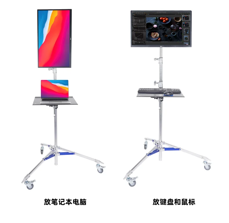 Chenshen Digital/Monitor Stand, Computer TV, Desktop Quick Release Board, Rotating Bracket, Arm Monitor, Studio, Wedding Photo S