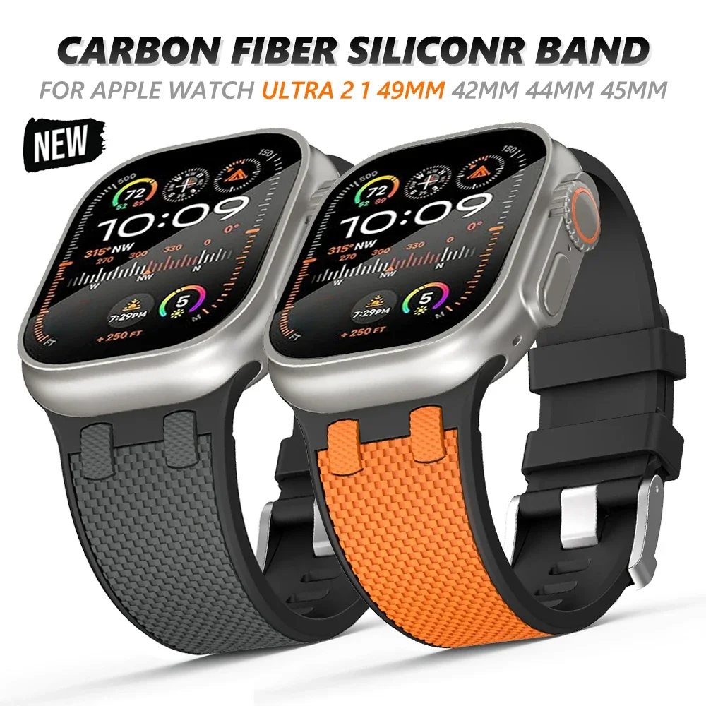 pulseira-esportiva-correa-para-iwatch-serie-10-9-8-7-se-6-49mm-45mm-44mm-soft-silicone-carbon-fiber-band-para-apple-watch-ultra-2-46-milimetros