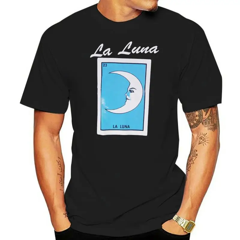 LA LUNA Loteria  T-Shirts Lottery T-Shirts  Mexican T-Shirts  (MxTs320  ^ )