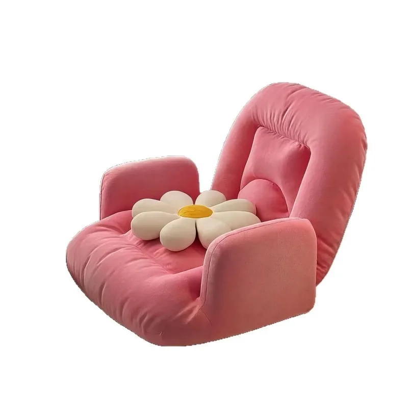 Lazy foldable seat bed back chair bedroom tatami bay window small  sofa single sofa