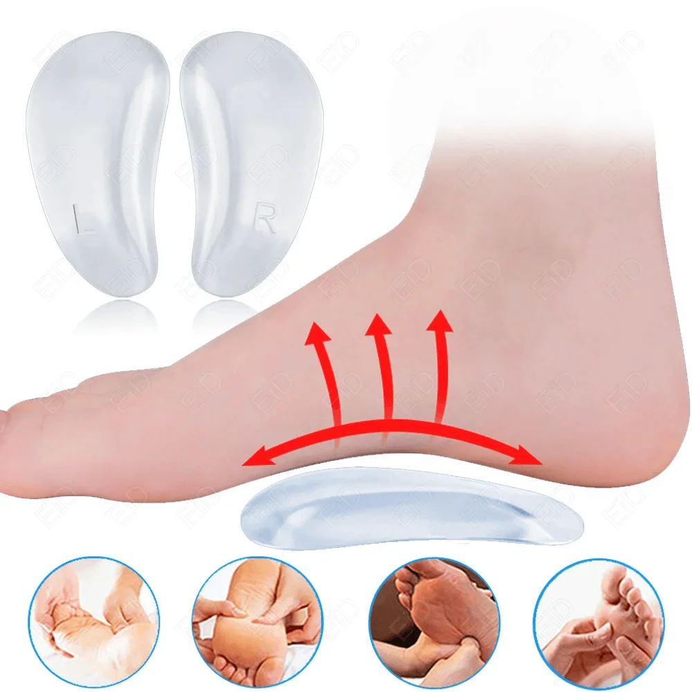 1 Pair of Self-Adhesive Arch Support Insoles - Summer Shock-