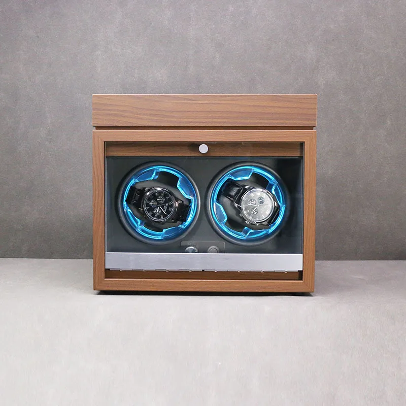 Disponibile Vertical2Table Carica orologio automatico Cuore di ghiaccio Luce blu Archiviazione desktop multifunzionale Arresto con coperchio aperto