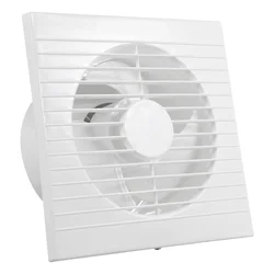 Wall Mounted Fan Exhaust 4 Inches 12 Meters Cable 110v Plug Bathroom Kitchen Ventilation