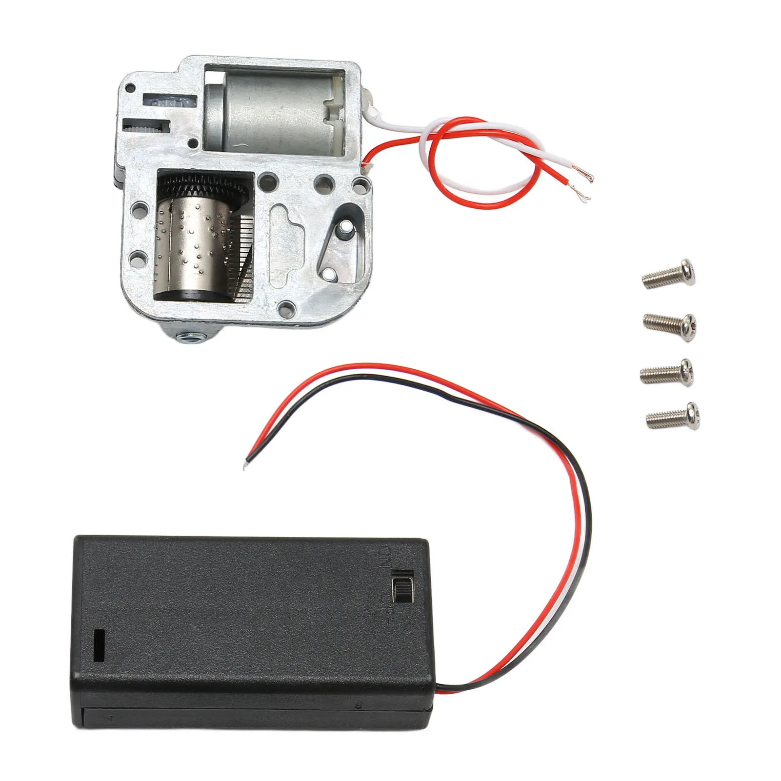 18 Note Musical Mechanism Movement Battery Powered Amazing Grace DIY Clockwork Music Box for Music Box DIY Clockwork Music Box