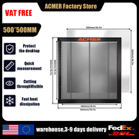 ACMER 400*400 Honeycomb Panel Table Laser Engraving and Autting Machine Laser Honeycomb Panel Bed Cutting Table 300*300