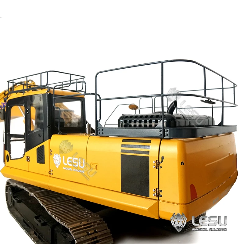 LESU 1/14 excavator PC360 cab fuselage metal guardrail