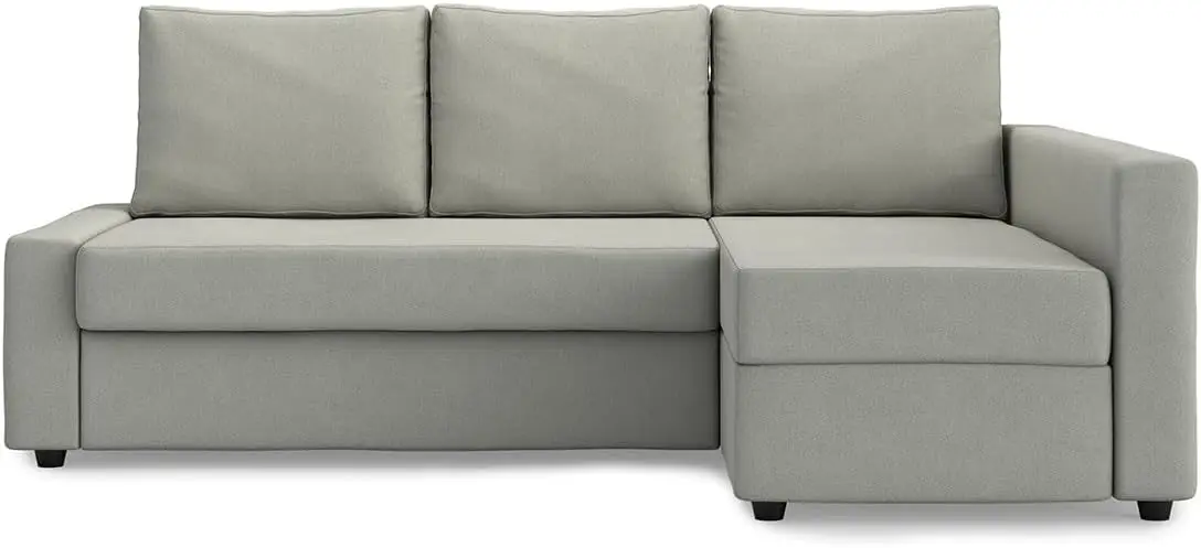 

Friheten Couch Cover Replacement for IKEA Friheten Sleeper Sofa, Sand Grey