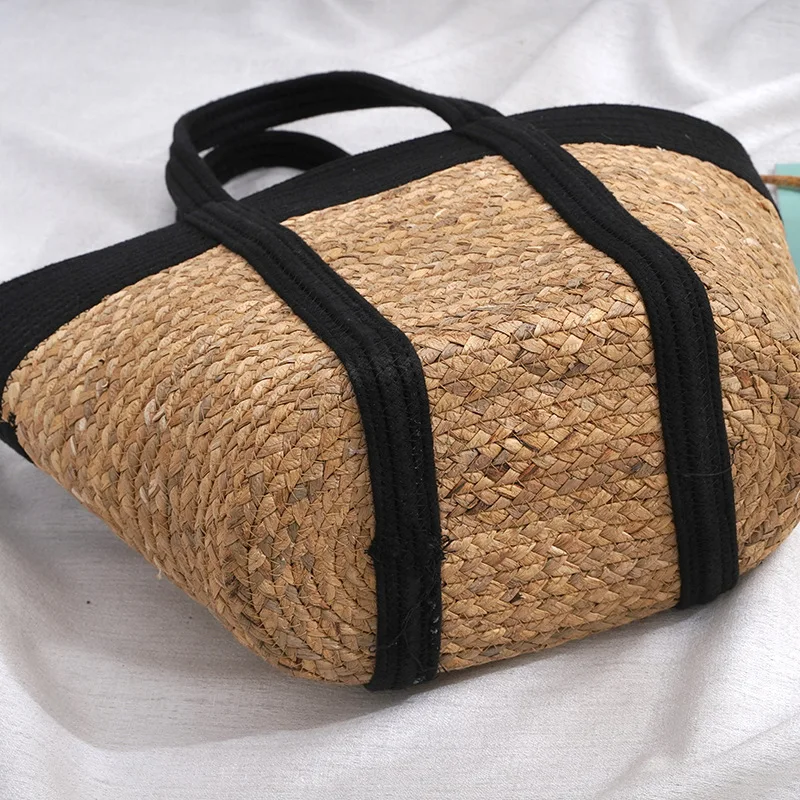 Overlarge Straw Bag Bohemian Woven Shoulder Bag Designer Handbags Summer Travel Beach Bags for Women Tote Rattan Bags Clutch New