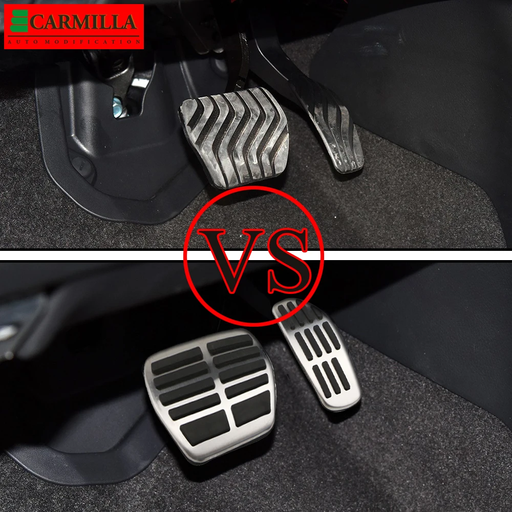 Car Pedal Gas Brake Pedal Protection Cover for Renault ARKANA XM3 Kadjar Juke Rogue T32 Qashqai Rogue Sport J11 Kicks 2019-2022