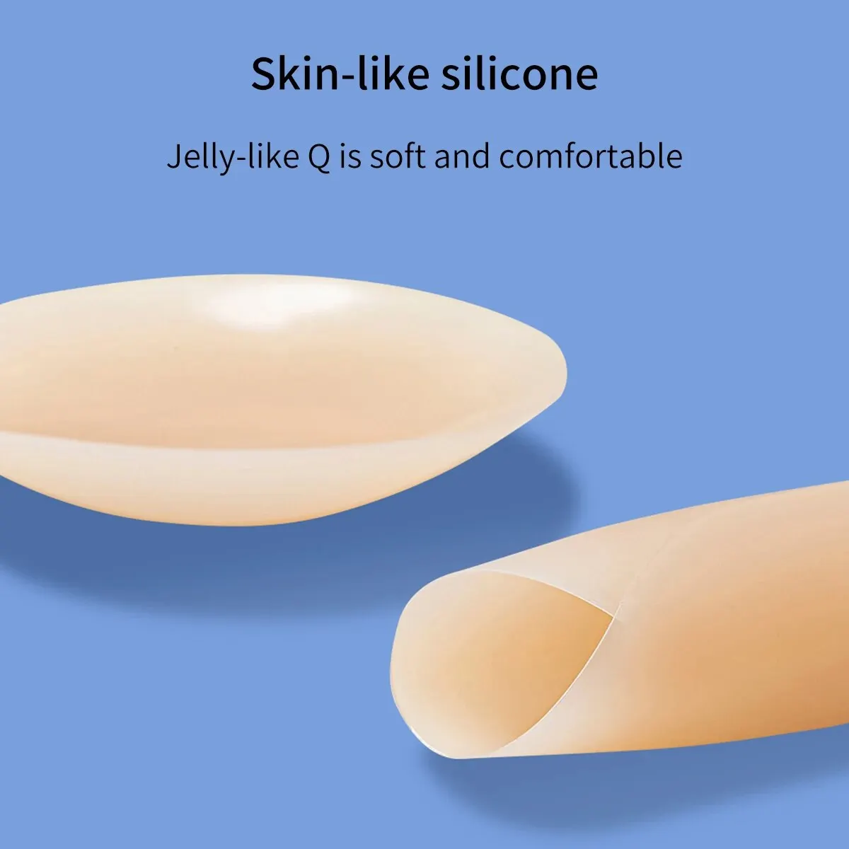 2 Invisible Silicone Nipple Stickers, Seamless Adhesive Anti Convex Nipple Stickers, Women's Underwear and Accessories