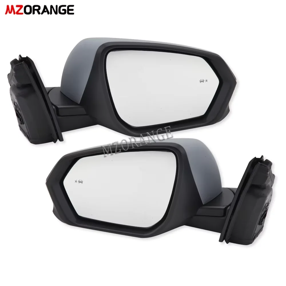 10pins Side Wing Door Mirror for Chevrolet Equinox 2018-2022 For GMC Terrain rearview Heated Blinker Mirrors Cover Cap Assy