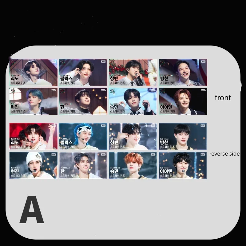 

Новая обложка для прямого выстрела группы Stray Kids, селфи со звездным небом, милая маленькая открытка, изысканные периферийные устройства, 3 дюйма