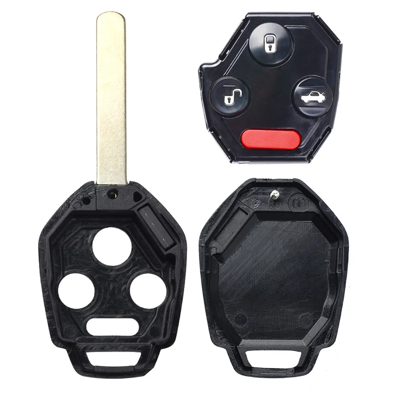 KEYECU 4 أزرار 433 ميجا هرتز 4D60 رقاقة لسوبارو Outback ليجاسي 2010 2011 2012 2013 2014 السيارات مفتاح بعيد فوب CWTWBU766 مع رمز #6