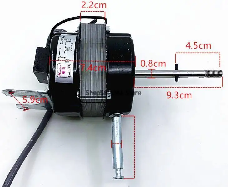 Single Phase Exhaust Electric Floor Desk Fan Ventilator Motor SF-4045 60w 18 Inch 220v