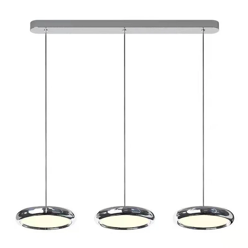 designer galvanizado circular jantar pingente lampada bar sala cozinha quarto chandelier aluminio hanglamp led light novo 01