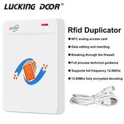 Multiple Frequency NFC Smart Card Reader Writer RFID Copier Duplicator 125KHz 13.56MHz USB Fob Programmer Key Card Copy Encrypt