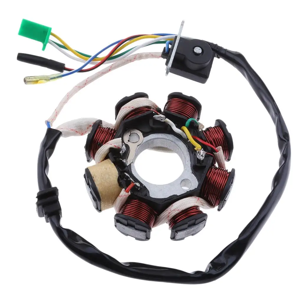 High performance stator ignition generator 8 pole coil GY6 125 150cc