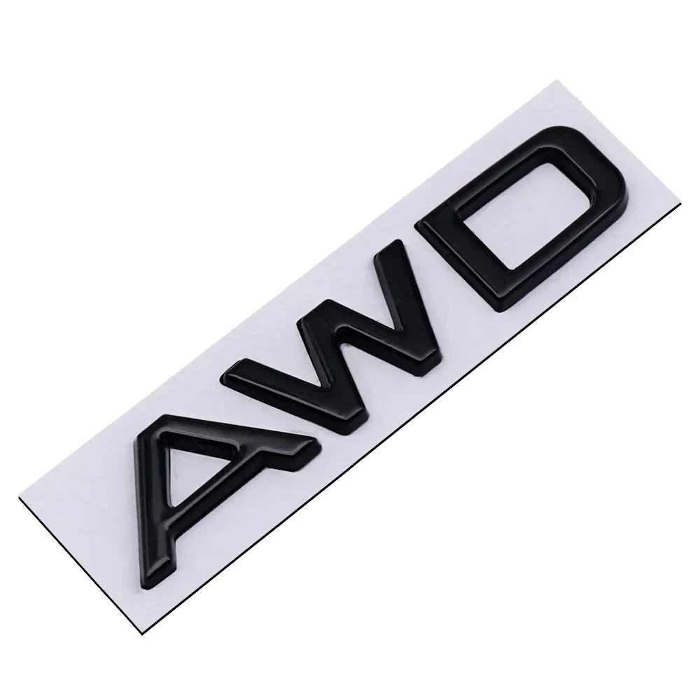 Metal AWD Logo Car Rear Trunk Emblem Sticker for Lexus RX300 NX300h NX NX200T RX350 Body Decal Exterior Accessories view 6