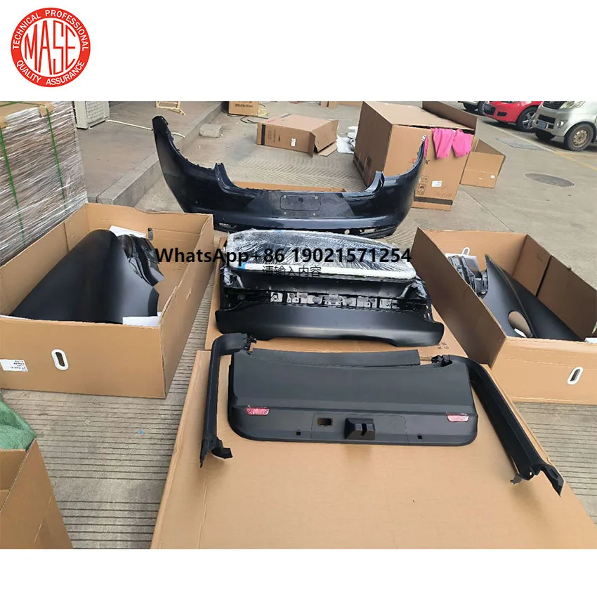 MASE  Rear Front Bumper Headlight Face Lift Body Kit for Porsche Panamera 970 Upgrades 971 2010 2011 2012 2013 2014 2015 2016