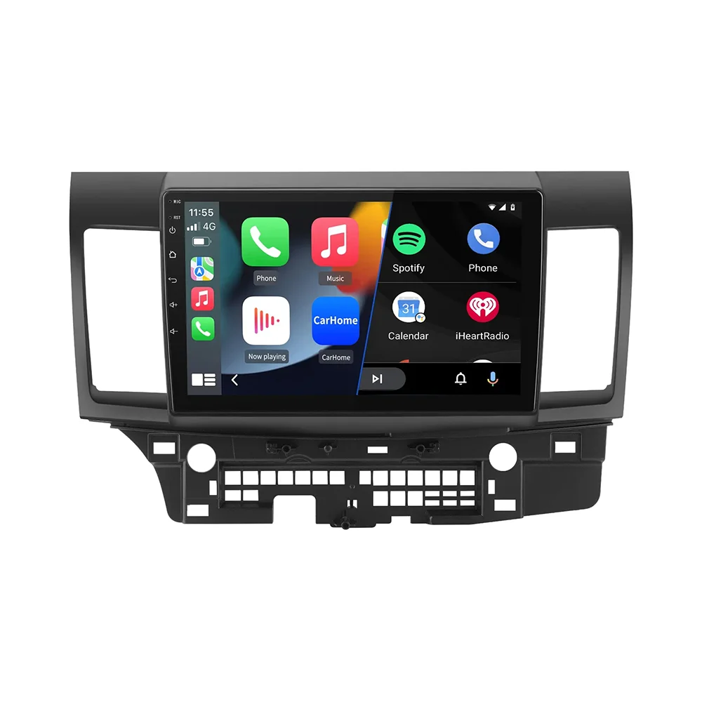 Android Car Head Unit for Mitsubishi Lancer 2007-2017 CJ with Wired & Wireless Apple Carplay and Android Auto