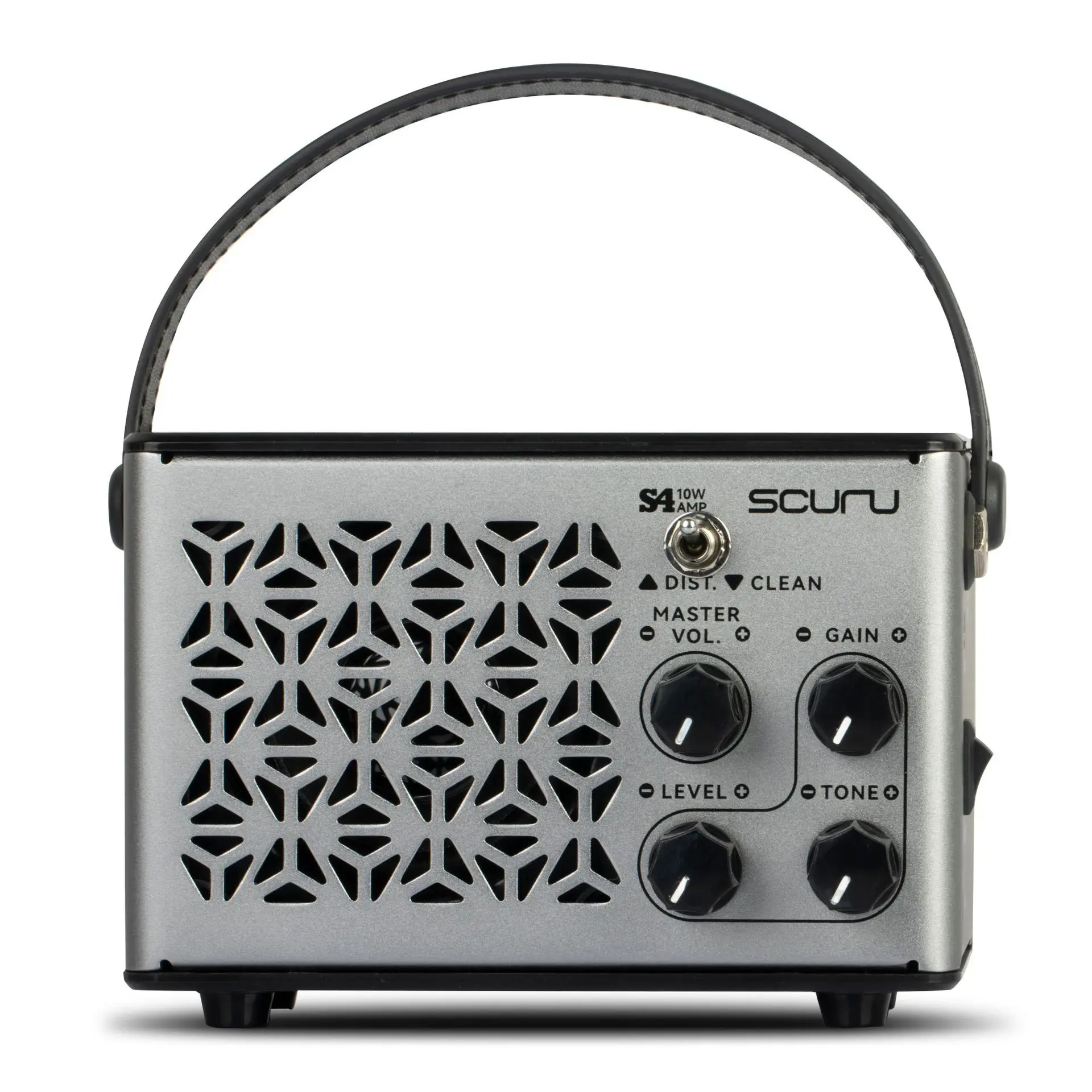 S4 Scuru 10w Mini Guitar Amp with Bluetooth Rechargeable, Small Speaker
