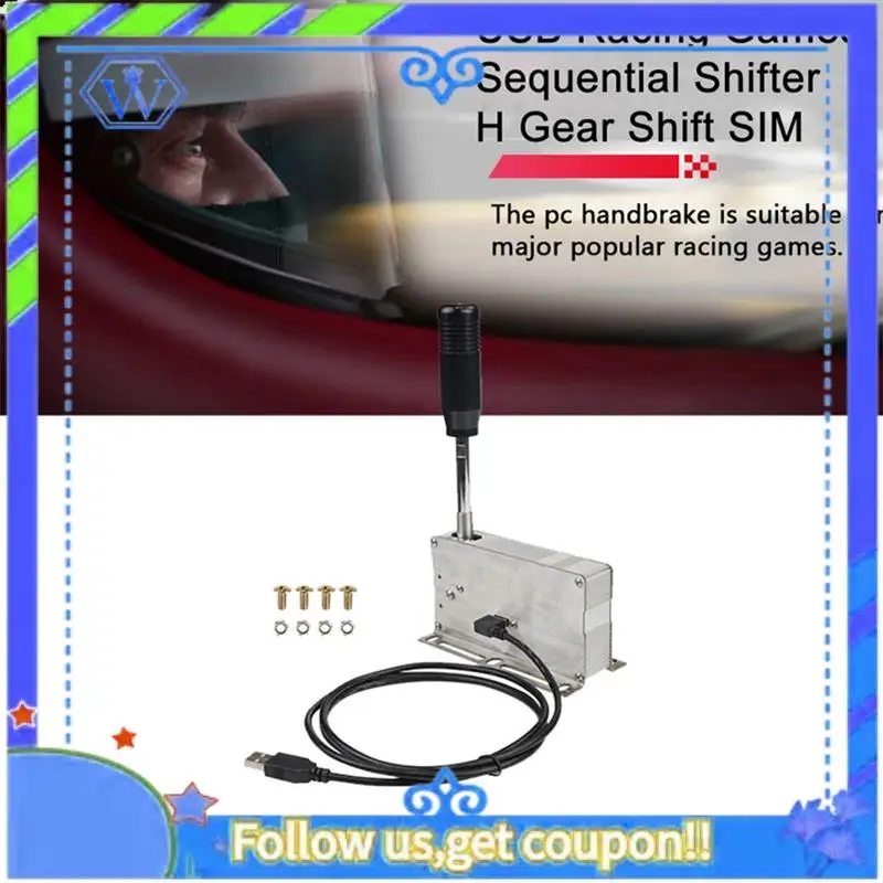 M46K-PC USB ألعاب السباق متتابعة شيفتر H والعتاد التحول سيم ل لوجيتك G25 G27 G29 G920 G923 Thrustmaster T300RS/GT T500 جزء