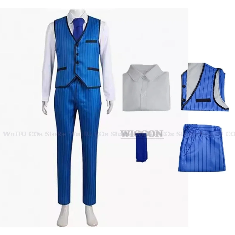 Anime Movies Agustín Adult Blue Madrigal Cosplay For Women Agustin Madrigal Costume Uniform Cosplay Halloween Costumes Uniform