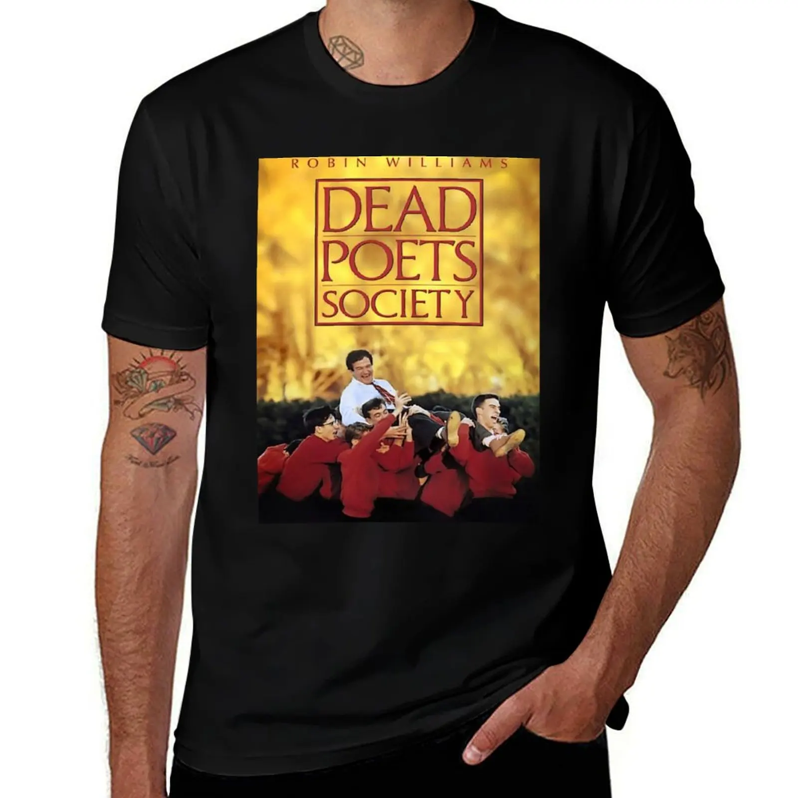 

Dead poets society T-Shirt essential t shirt black cotton t-shirt plain for man package anime t shirts for man T-shirt